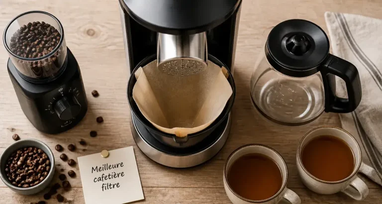 Meilleure cafetière filtre pour café sans amertume