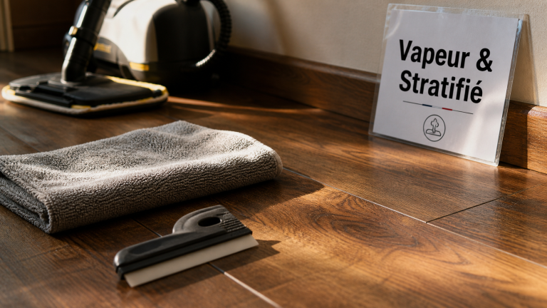 Nettoyeur vapeur sur parquet stratifié : 3 risques majeurs et la méthode pour les éviter Peut-on utiliser un nettoyeur vapeur sur parquet stratifié : vapeur et microfibre sur sol HDF