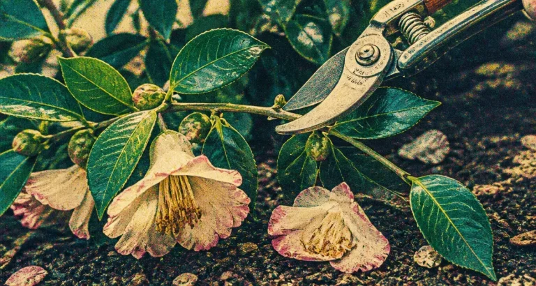 Taille du camélia : le calendrier précis pour préserver vos futures floraisons Quand tailler camelia : coupe au sécateur au-dessus d’un bourgeon