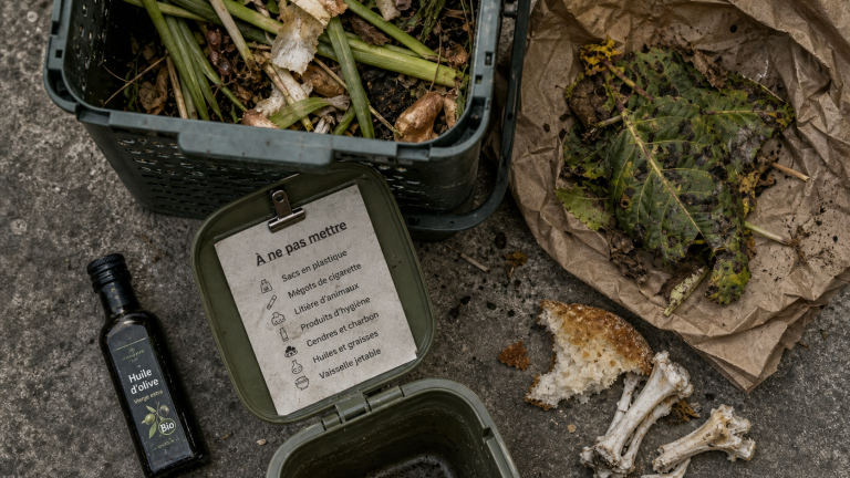 Ce qu'il ne faut pas mettre dans le compost : éviter odeurs et rats