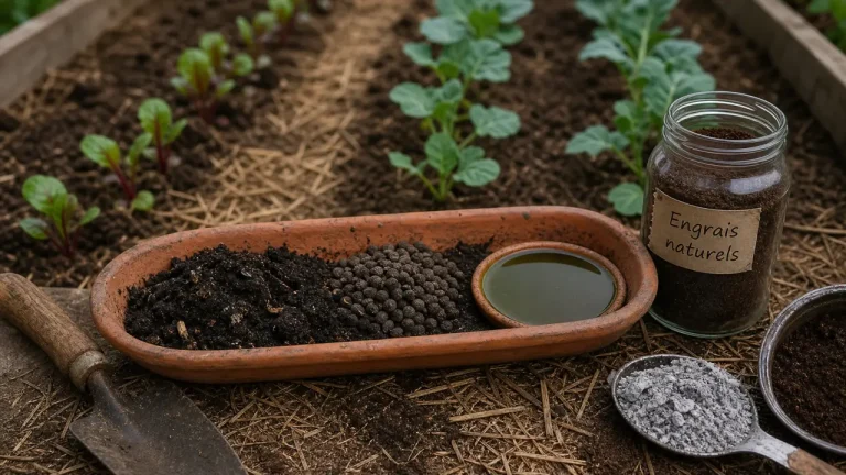 Engrais naturel pour le potager : compost, fumier, purin d’ortie et cendre