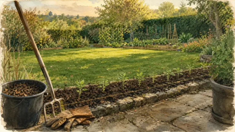 Entretenir son jardin au fil des saisons, bons gestes au printemps : cordeau, compost, jeunes plants