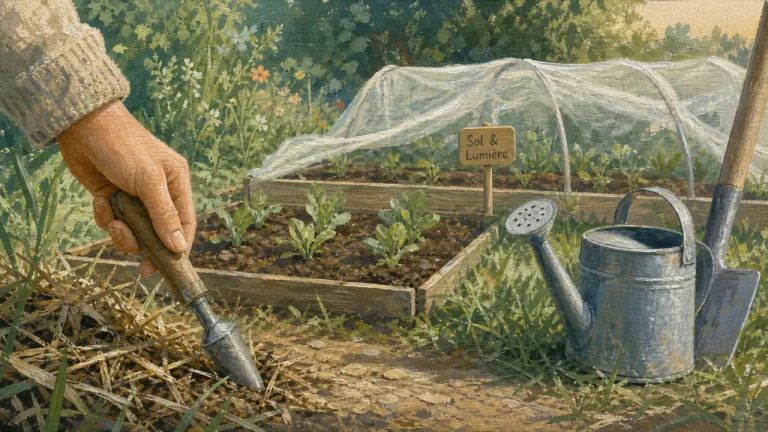 Erreurs de débutant au potager à éviter : sol, arrosage et calendrier