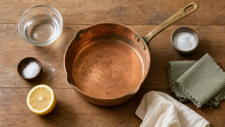Nettoyer le cuivre sans frotter : vinaigre blanc et citron