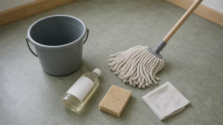 Lino sale, jauni ou terne : le nettoyer sans l’abîmer Nettoyer le lino sale : eau et produits doux pour l’éviter terni