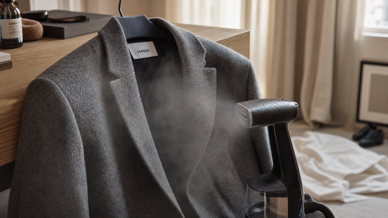 Quel défroisseur choisir ? Débit vapeur, réservoir et erreurs à éviter Quel defroisseur choisir : vapeur verticale et réservoir amovible