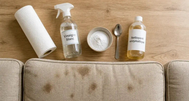 Odeur d’urine sur le canapé : neutraliser les cristaux, stopper les récidives et sauver votre mobilier Enlever odeur urine chat sur canapé : nettoyage vinaigre et bicarbonate