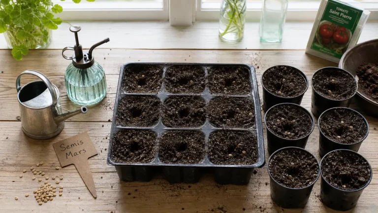 Quand semer les tomates ? Mars, 22 °C et lumière avant les gelées Quand semis tomates : semis en mars avant gelées