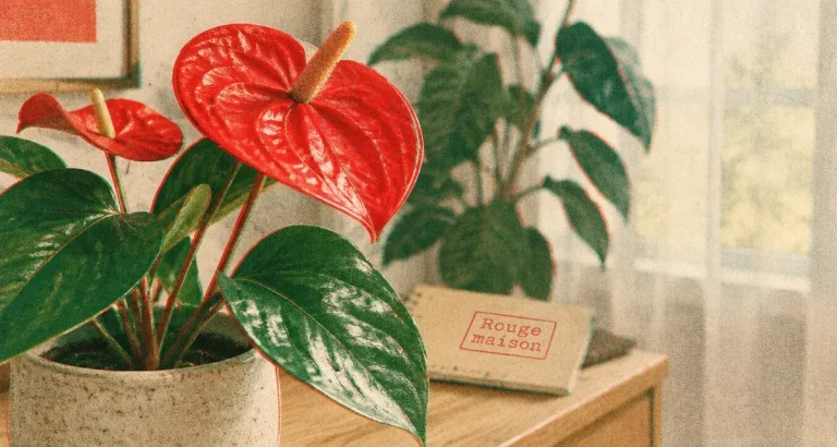 Anthurium rouge en pot : plantes d intérieur fleurs rouges sans soleil direct